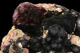 Goethite after Fibrous Roselite Crystals - Morocco #99400-1